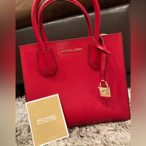 Red Michael Kors Bag Mini